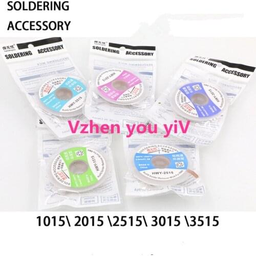 5pcs/lot Tin soldering tin suction line BGA solder pad dismantling tin line welding solder slag soldering accessory repair tool