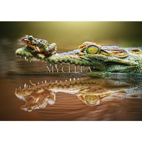 5D Diy Diamond Painting Full Cross Stitch Diamond Mosaic crocodile & Frog Animals Wall Art Diamond Embroidery Home Decor gifts