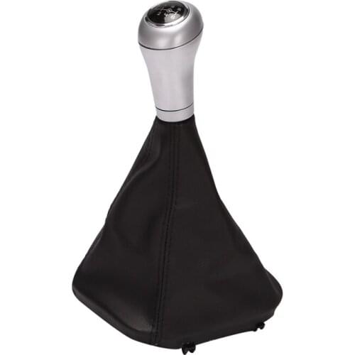 6 Speed Car Gear Shift Knob Shifter Lever Gaiter Boot Cover for Mercedes Benz C/E/GLK W203 W204 C300 W207 W212