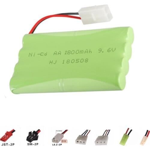 9.6V 1800mAh NI-CD High quality battery for RC car boat truck tank remote control electric toys 9.6 v nicd rechargeable battery