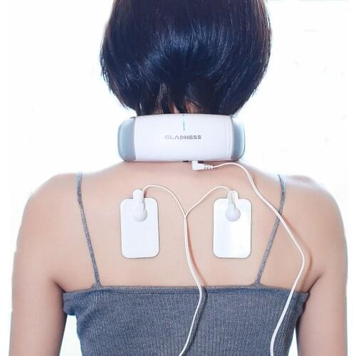 Electric Pulse Neck Massager Cervical Vertebra Impulse Massage Physical Acupuncture MagneticTherapy Pain Relief Tool
