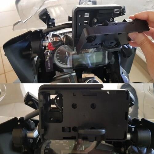 For BMW R1200GS r1200 GS navigator gps portable charger usb motorcycle Phone Navigation support Africa Twin CRF1000L ADV 800GS