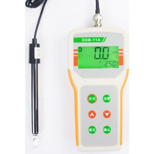 TDS And Salinity Meter Price, Portable PH Conductivity Salinity Temp Meter With Probe