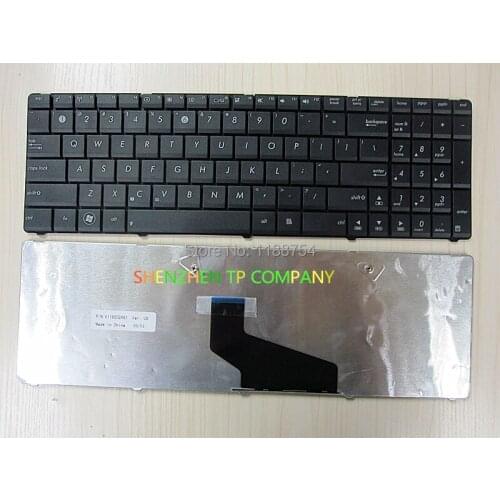 Brand New laptop keyboard FoRAsus K53 K53S K53E K53T K53B K53U K53Z X53 Service Us version BLACK