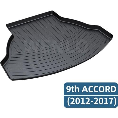 For Honda 9th 10th ACCORD AVANCIER CITY CIVIC CRIDER CRV ELYSION FIT GREIZ Sport Trunk Mats Rear Auto Car Cargo Liner Tray Pads