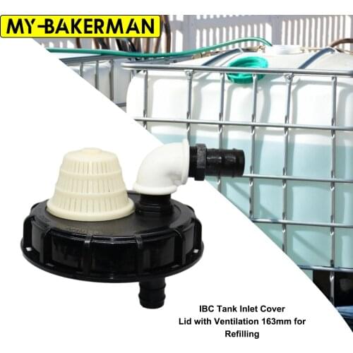 IBC Tank Lid Coarse Threaded Cap Adapter Connector IBC Ton Barrel Accessories Ton Barrel Cover 25mm 32mm Chemical Barrel Cover