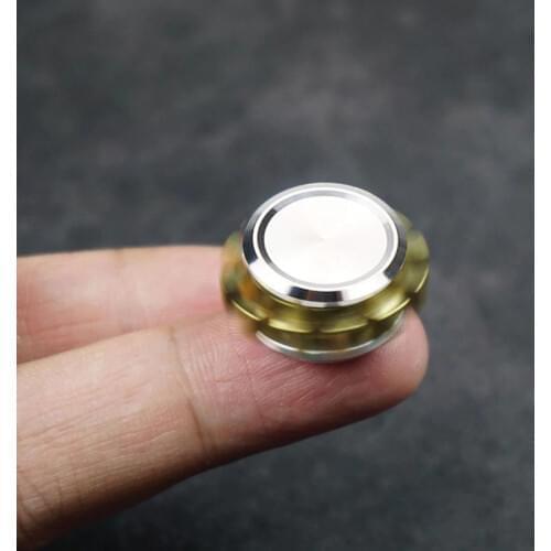 Mini Metal Fingertip Spinner Children Adult Boy Toys Decompression Hand Twist Gyro Funny Gifts for Friends The New Year 2021