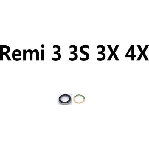 New Rear Camera Glass With Sticker Adhesive for Xiaomi Redmi 3 3S 3X 4X