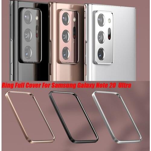Camera Lens Case Cover For Samsung Galaxy Note 20 Ultra 6.9 Metal Lens Protective Ring Full Cover In stock