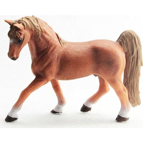 Kids educational toy gift horse model Trinidad Horses Wild Horses Black and White Horses
