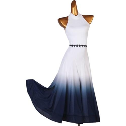 Modern Ballroom Dance Competition Dress For Women Adult/Kids Custom Made Clothes Waltz Dance Stage Performance Clothes DQL5568