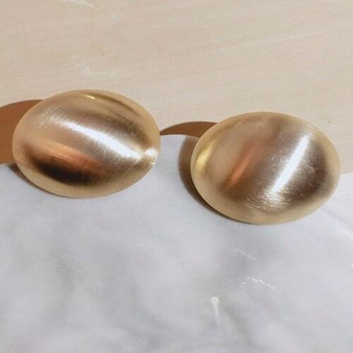 Milangirl Unique Round Opal Earrings Tiger Eye Crystal Geometric Irregular Stud Earrings for Women Girl Bridal Party Jewelry