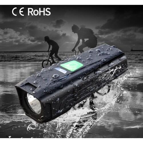 Bicycle Light 10000 LM 5Modes T6 LED Cycling Front USB Flashlight Waterproof Lamp By 18650 Battery With Taillight