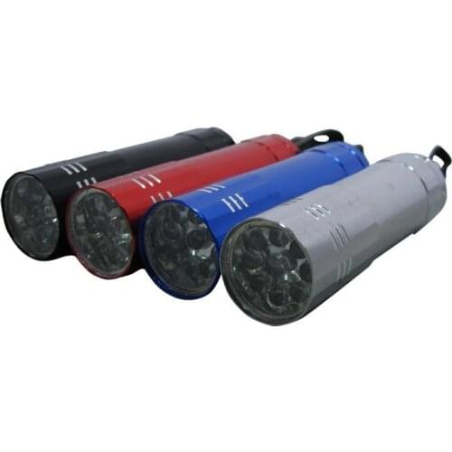 Watton WT-036 9 LEDs Battery Powered Flashlight