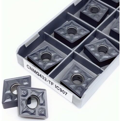 10PCS CNMG120404 IC907/908 CNMG120408 IC907/908 CNMG120404-PM 4225 CNMG120408-PM 4225