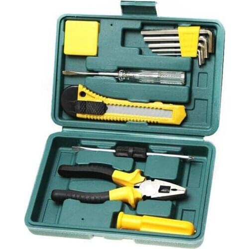 11Pcs Auto Car Truck Repair Tool Fix Maintain Set Emergency Kits Tools Kit Universal