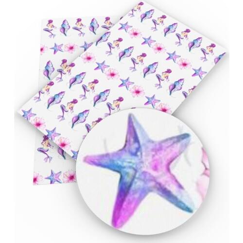 David accessories 20*33cm star rainbow cloud Synthetic Leather Fabric DIY Decorative Garment knotbow Bags,1Yc3622