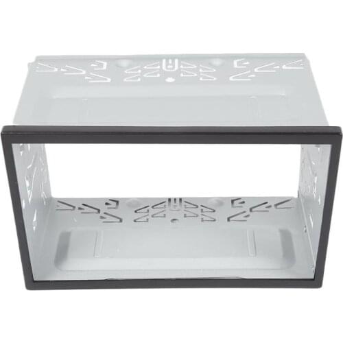 Car Stereo DVD Player Iron Plastic Install Dash Bezel Panel Trim Durable Refit Fixed Universal Practical Kit for VW Citi