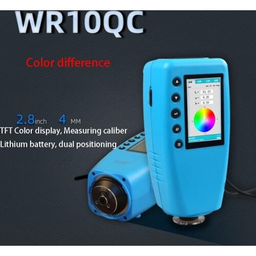 WR-10QC Colorimeter color analysis contrast colorimeter paint color matching paint plastic