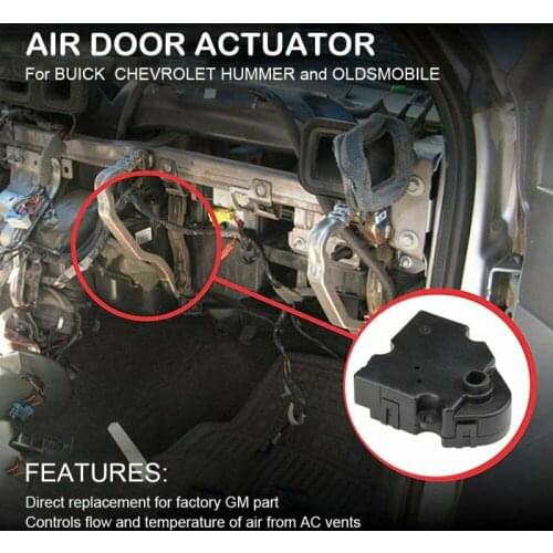 AC Heater Blend Door Actuator Motor for Chevrolet GMC TAHOE SILVERADO CADILAC Heating mixing damper accessories AC Heater