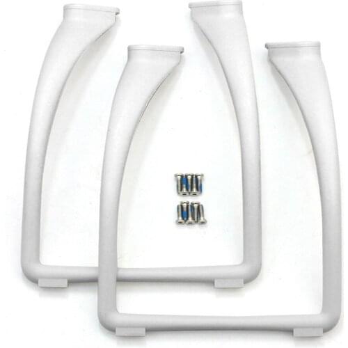 F08022 Universal Heighten Broaden Tall Landing Gear Skid For Phantom 1 & 2 Quadcopter FPV White 2Pcs