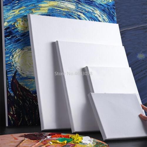 5pcs Cotton Wood Frame For Canvas Oil Painting Professional Artist Canvas Framed For Primed Oil Acrylic Paint Wholesale