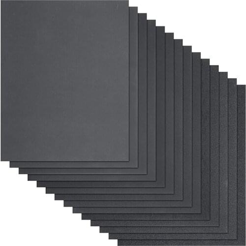 56 Piece Sandpaper 60 to 2000 Assorted Grit Dry Wet Abrasive Sandpaper for Metal Sanding Furniture Automotive Polishing