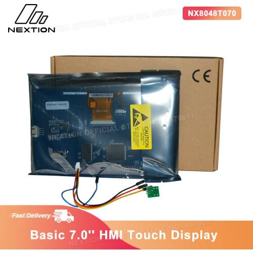 Nextion NX8048T070 - 7.0" HMI Intelligent Touch Display USART TFT LCD Module Best Solutions To Traditional LCD/LED Nixie Tube