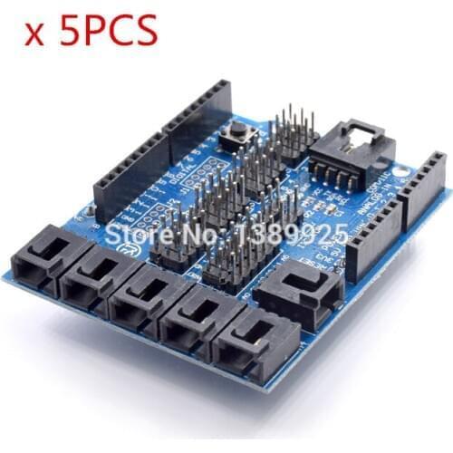 New Sensor Shield V4.0/V5.0 digital analog module for Arduino UNO Mega 2560 Duemilanove AVR
