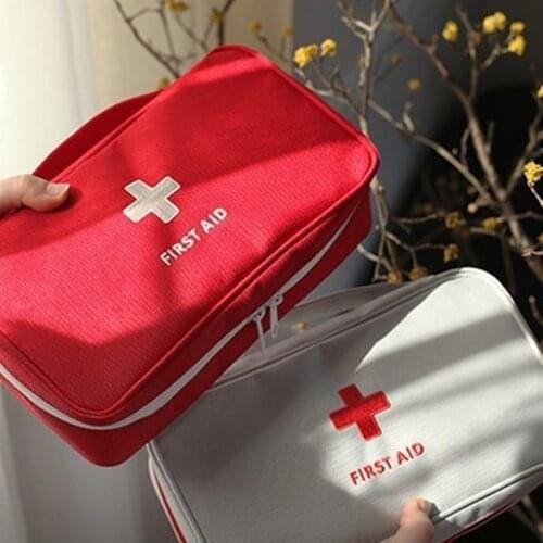 Portable first aid medical bag travel outdoor camping useful mini medicine holding bag camping first aid medicine handbag