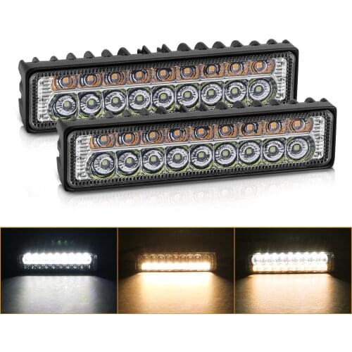 LED Headlight Bulb Car Lights Accessories For Jeep Truck Tractor Boat LADA SUV 54W Working Light Work Light Bar Spotlight 12V24V