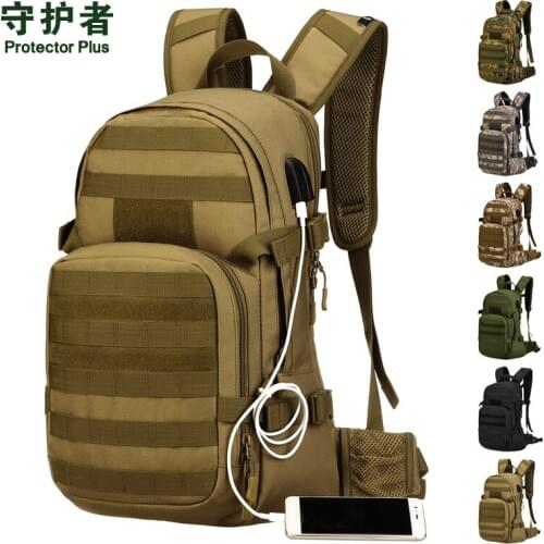 25 Liters Bicycle Cycling Backpack / Outdoor Sports Backpack Data Cable Charging Backpack 2.5L Water Bag a5376
