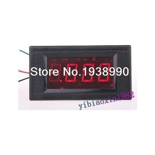 1pcs AC 2A Digital AMP Current Panel Meter AC 2A 3 1/2 Red LED 12V