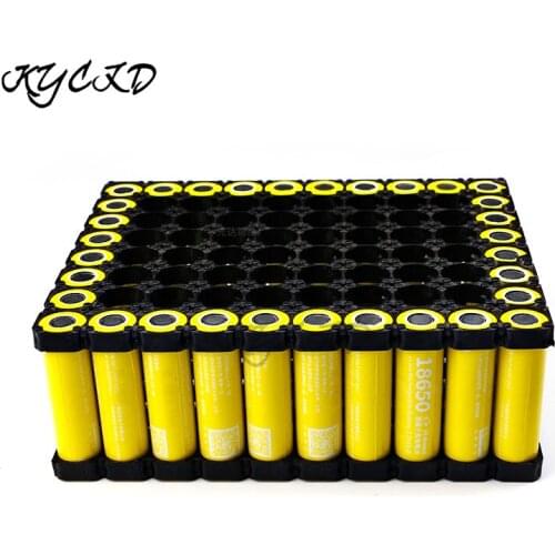 10PCS 2X3/4/5 18650 DIY Battery Box Case Pack Splicing Bracket Lithium Battery Holder Bracket 18650 Spacer Assembly Group Module