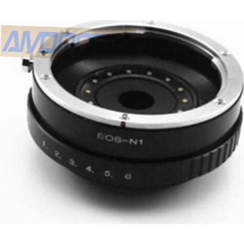 EOS to Nikon 1 Adapter, Canon EF Lens to Nikon 1 Mirroless Camera V1 V2 J1 J2