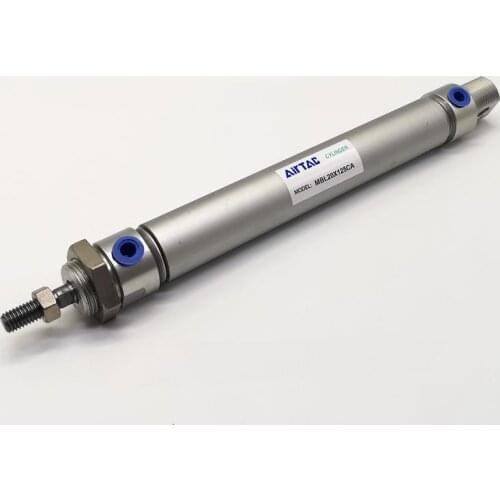AirTAC Mini Cylinder MBL20X125CA Bore 20mm Stroke 125mm Pneumatic Air Cylinder MAL20X125CA