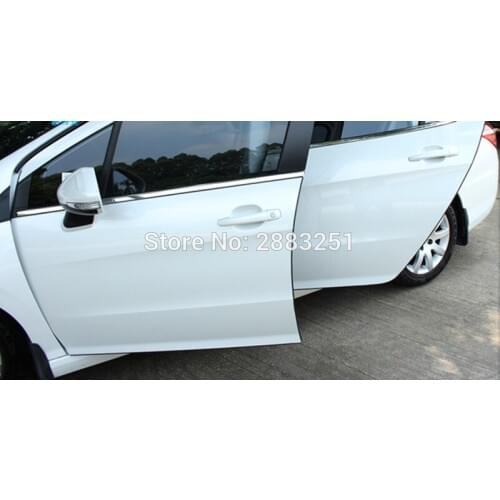 Car Styling Door Protection Strips Rubber Edge Doors Side Protector Sticker For DACIA logan duster sandero lodgy sandero mcv