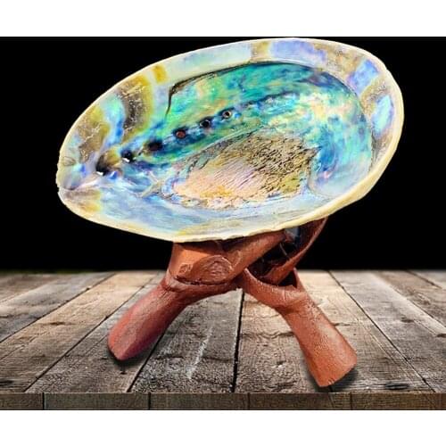 White Sage Storage Rack Purification Drive Negative Energy Yoga Meditation Combustion Storage Shell Set Incense Plate Display