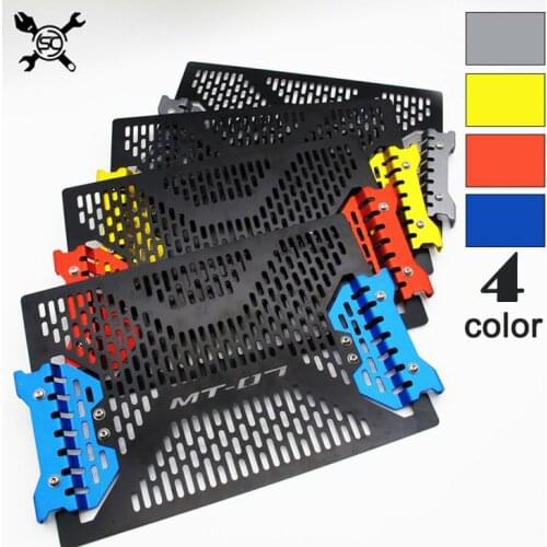 Free Shipping Stainless Steel Radiator Guard Radiator Cover Fit For Yamaha Mt07 Tracer Mt-07 FZ07 FZ-07 2014 2015 2016