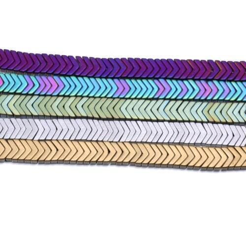 6mm Natural Gallstone Hematite Beads Arrow Loose Spacer Beads For Jewelry Making DIY Bracelet Accessories Gifts Wholesale