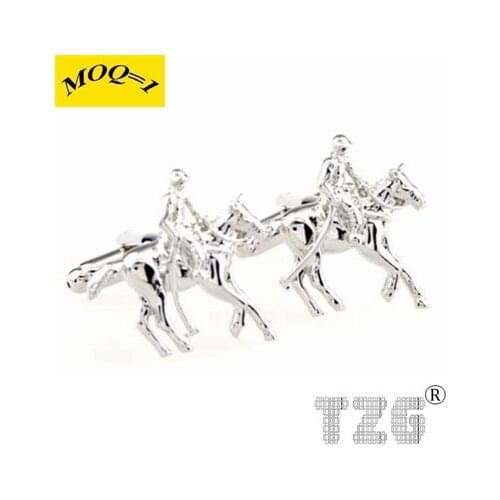 Ride on Horse Cufflink Cuff Link 1 Pair Free Shipping Promotion