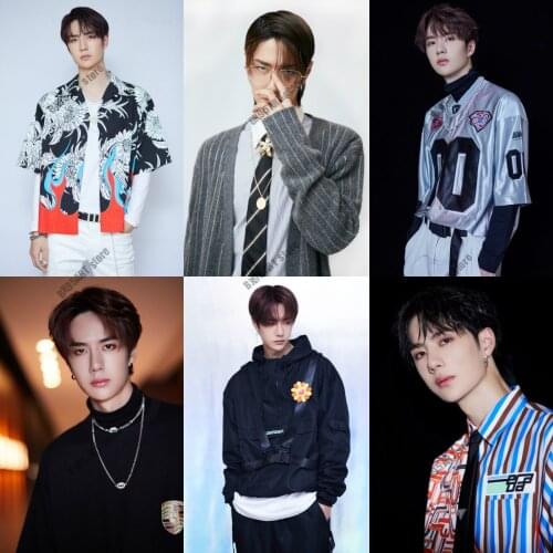 Canvas Painting UNIQ Wang Yibo Male Singer Wall Art Nordic Posters and Prints Home Decoration Pictures for Living Room Decor