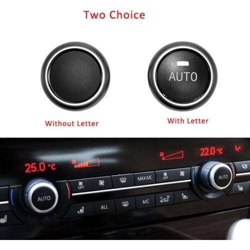 Car Air Condition Knob Switch A/C Temperature adjustment Rotation Button Switch For BMW X5 X6 F10 F18 F01 F02 F86 F85 F11 F07
