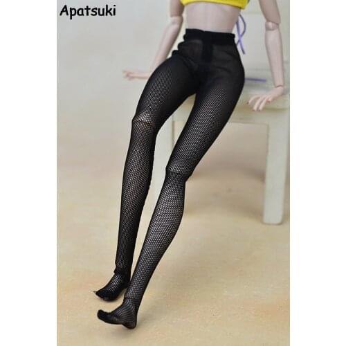 Fashion Doll Accessories For Barbie Doll High Quality Handmade Mesh Stocking Lace Bottoms Trousers Pants Legging Doll Clothes