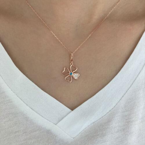 NEW Trendy 925 Silver Necklace Turkish Jewelry Birthday Gift Zircon Fashion Necklace For Women Minimalist Style Luxury Designer