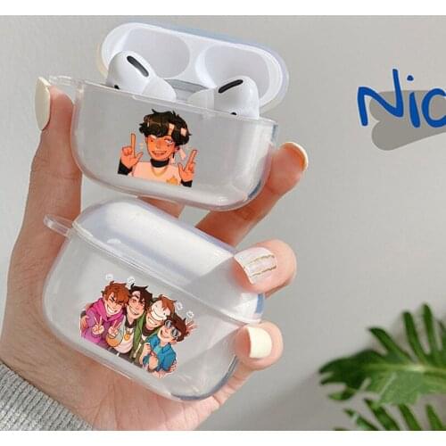 Cute Dream Smp Transparent Case for Airpods Pro Casing Soft TPU Bluetooth Earphones Charging Box for Airpod 3 Cover Shell Capa