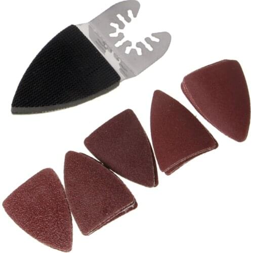 Sanding Paper+Finger Sanding Pad for Multifunction Oscillating Power Tool Fein Dremel Bosch