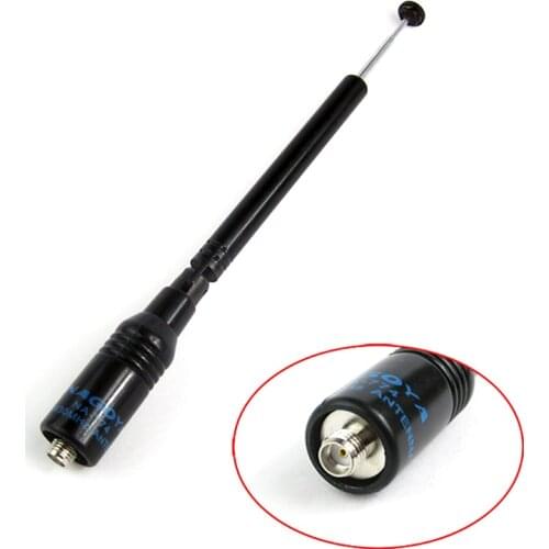 VHF UHF NA-774 SMA-F Telescopic Dual Band Antenna for Baofeng Portable Radio UV-9R UV-5R UV-5RE Plus UV-82 UV-S9 Walkie Talkie