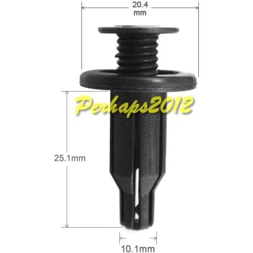 500 clips For 90 on pcs plastic Bumper screw fastener Rivet clips 91502-SP0-003