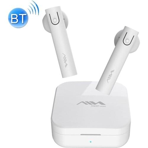 AIN AT-X80W TWS Bluetooth 5.1 Earphone For Xiaomi Redmi Iphone Huawei Semi-in-ear Headset With Charging Box Wireless Earbuds